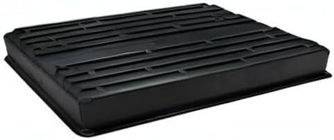 Yield Lab 10x20 Inch Black Plastic 10 Pack Plant Propagation Tray – Growing Trays for Garden, Planting, Seedling, Soil & Hydroponic Horticulture - Microgreen Trays Grow Plants - No Drain Holes