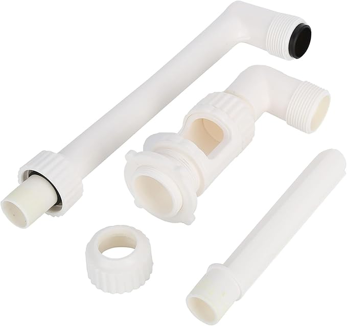 Pool Fountain above Swimming Pools,Pool Waterfall Spray Pond Fountain,Water Fun Sprinklers above In Ground Swimming Pool Decor, Fun Pool Waterfall Sprayer for Backyard Outdoor, White