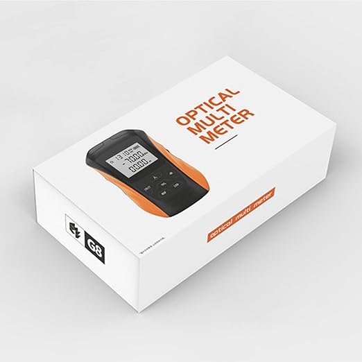 YGGYM Optical Power Meter with Visual Fault Locator, Fiber Light Meter with Cable Tester Function and Li-ion Battery USB Charge for FC/SC/ST Universal Interface