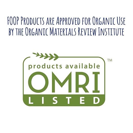 FOOP Garden - Organic Liquid Plant Food Made from Fish Manure (with Fresh Minty Scent) | Fish Fertilizer Alternative Perfect for Veggies, Herbs, Flowers, Trees, Shrubs | OMRI Listed (5 Gallons)