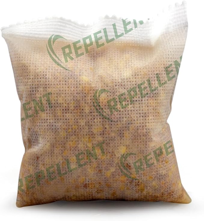 LAQDECDV Pest Control, Mouse Repellent Pouches, Rodent Repellent, Mice Repellant Indoor, Peppermint Mice to Repel Rodents, Ant, Roach & Mosquito, Rat Repellant Outdoor-6P