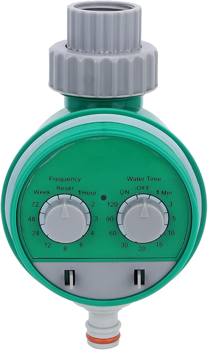 Electronic Garden Water Timer Automatic Irrigation Controller Smart Watering System for Home Lawn Plants ABS Black 6.5x3.7in