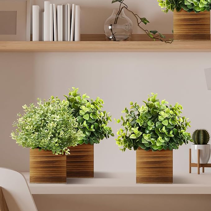 Suzile 12 Set 4 Inch Wooden Planter Box Flower Square vases for Centerpiece Rustic Cube Planter Box with Removable Foam Blocks Liner Square Vase Craft for Garden Home(Burn Wood Color)