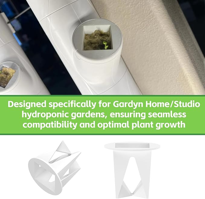Grow yCube Hydroponic Growing Cups for Gardyn - Compatible with Gardyn Home/Studio Indoor Garden System (5 Pack)