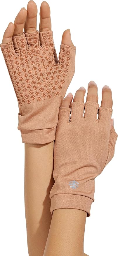 Coolibar Fingerless UV Sun Gloves - UPF 50+ Sun Protection - Ouray