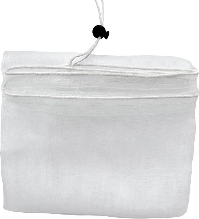 Fruit Tree Protection Bags 2.5x3.5 FT in 4 Pack | Multiple Size Garden Netting for Fruit & Vegetable Protection | White Plant Net Cover for Blueberry & Tomato | Bird & Insect Mesh Fabric Protector