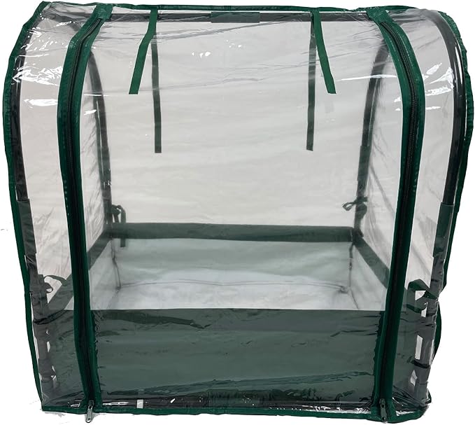 Purlyu Mini Tabletop Garden Greenhouse Nursery Plant Cover Tent Humidity Domes for Indoor and Outdoor Home Gardening Germination and Seedling Propagation - 28x20x28 Inches(PLGH7050PD)