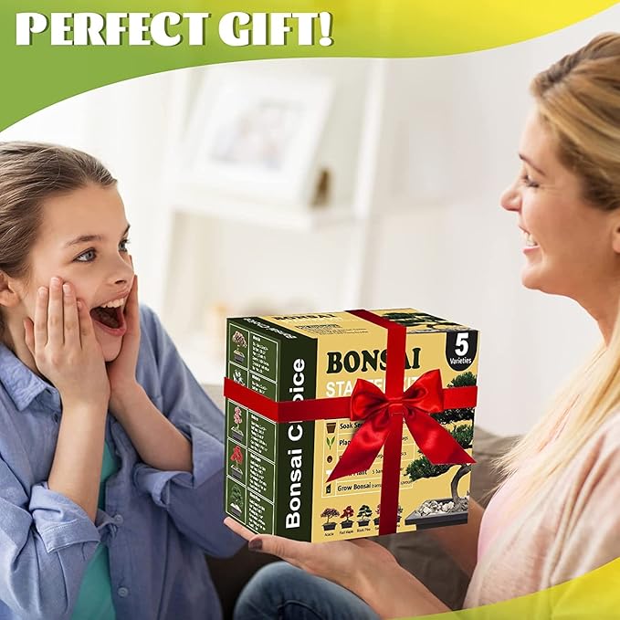 Meekear Indoor Starter Kit with Complete Planting Tools, Gardening DIY Gift for Plant Lovers