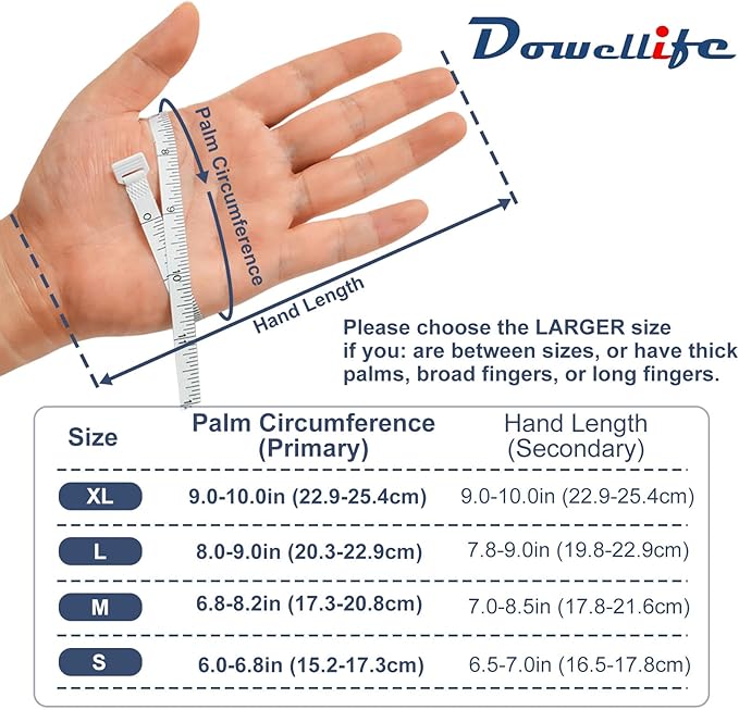Dowellife Cut Resistant Gloves Food Grade Level 5 Protection, Safety Kitchen Cuts Gloves for Oyster Shucking, Fish Fillet Processing, Mandolin Slicing, Meat Cutting and Wood Carving. (Small-12 Pairs)