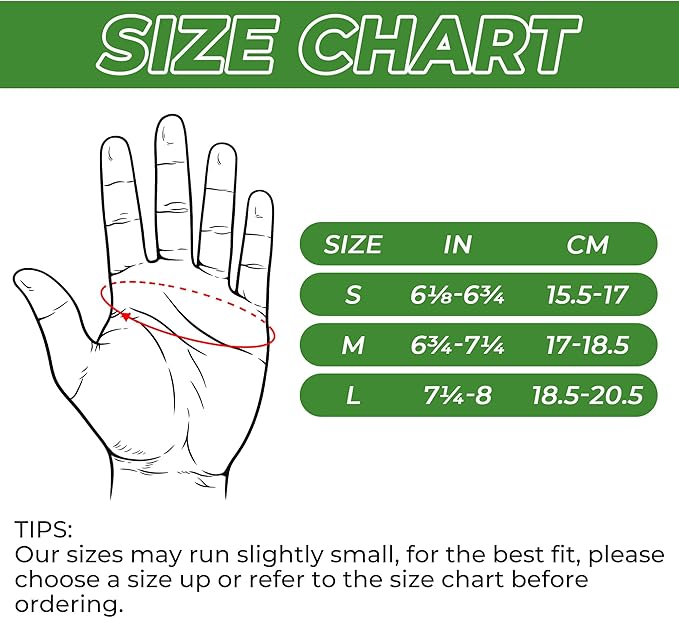 HANDLANDY Work Gloves for Women, Breathable Leather Gardening Glove for Yard Maintenance, Hand Protection with Touch Screen for Gardeners, Farmers