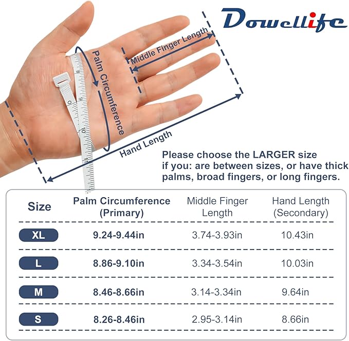 Dowellife Level 5 Cut Resistant Gloves with Silicone Coating, Food Grade Kitchen Knife Safety Gloves, Work Gloves for Chef, Mandoline Oyster Shucking Meat Cutting Wood Carving (Gray X-Large), Grey