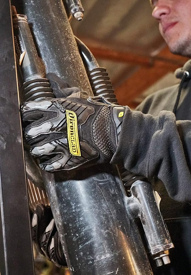 Ironclad Command Impact Work Gloves; Touch Screen Gloves Conductive Palm & Fingers, Impact Protection, Machine Washable