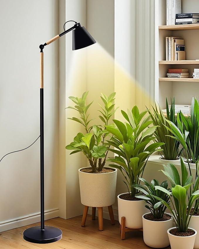 Standing Plant Grow Light, LED Growing Light Full Spectrum for Indoor Plants,4/8/12H Timer, Flow Grow Light for Tall Large Indoor Plants
