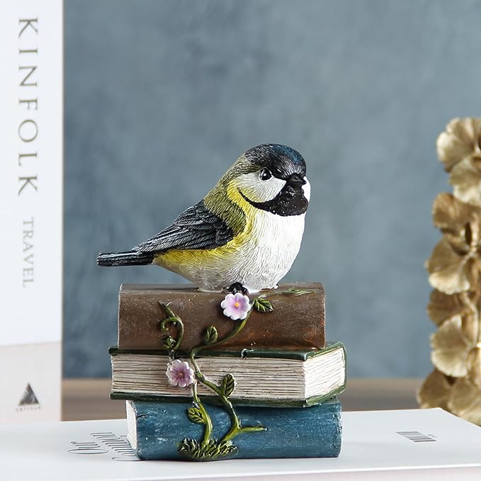 Smadeer Bird Statue for Garden Decorations,Garden Sculptures & Statues,Animal Bird Figurine for Indoor Outdoor Backyard Yard Porch Patio Lawn Outside Home Shelf Decor Accent,Bird Ornament