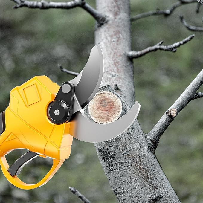 Electric Pruning Shears, Cordless Electric Pruning,1.96"(50mm) Cutting Diameter Cordless Pruner for Gardening Tree Pruning