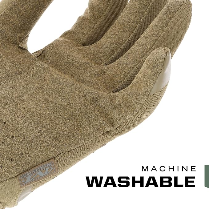 Mechanix Wear FastFit Tactical Gloves - Heavy Duty Lightweight Multipurpose Gloves - Flexible Grip & Reinforced Palm - Touchscreen Capable - Small - Coyote Tan