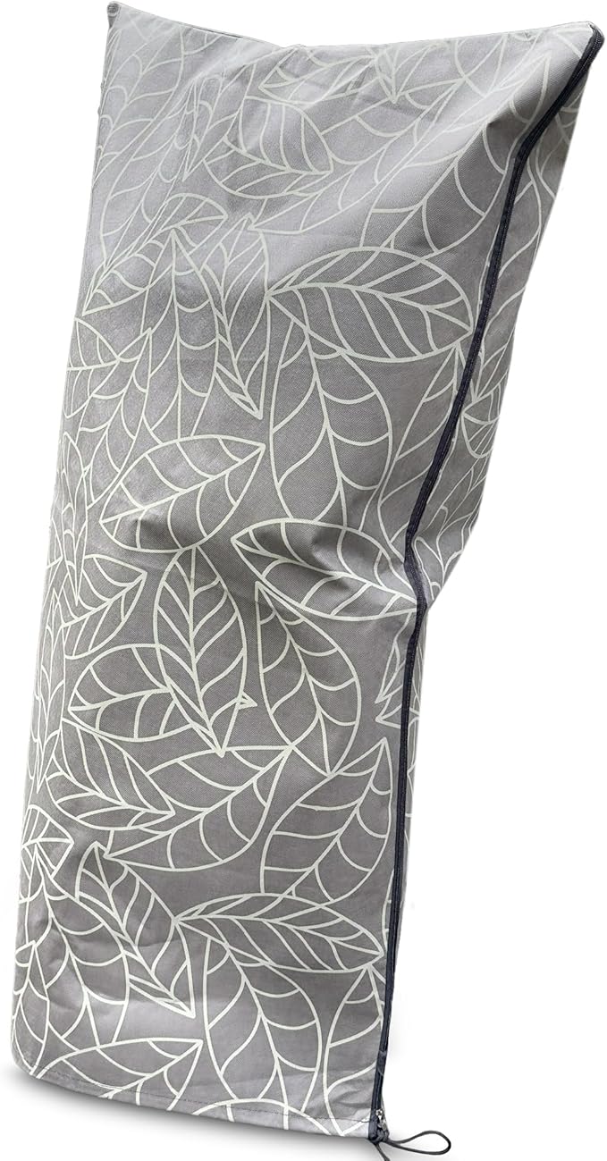 Plant Covers Freeze Protection 32"x47" in 2 Pack | Brown Winter Frost Blankets for Outdoor Plants | Reusable Garden Cover Bags with Zipper Drawstring | Cold Weather Shrub Protection Cloth