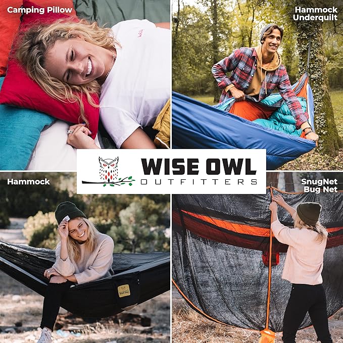 Wise Owl Outfitters Camping Tarp – Waterproof Ultralight Ground Sheet, Tent Footprint & Tent Accessories for Campers, Backpackers, Hammocks & Outdoor Adventure Gear