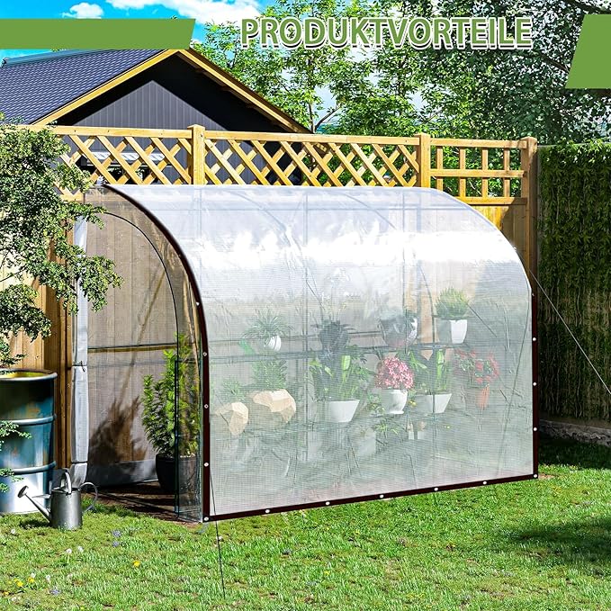 Clear Tarp Waterproof with Grommets 10x10-2Piece,Heavy Duty PVC Vinyl Tarps Cover,Transparent Tarpaulin Large (Small) for Outdoor/Camping/Plant/Garden/Chicken Coop/Cat Litter