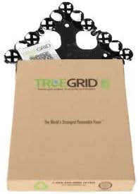 TRUEGRID | Deco Permeable Pavers | Designed as Outdoor Pavers for The Driveway, Garden, Patio, or as Stepping Stone Support for Walkways, Poolside, DIY Projects | 1.8" Depth | Sample Pack of 2