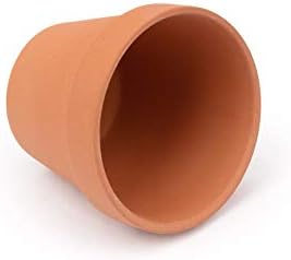 BLQH [26 Pack] 4" Planter Nursery Pots Terracotta Pot Clay Pots Clay Ceramic Pottery Cactus Flower Pots Succulent Nursery Pots Garden Terra Cotta Pots with Drainage Hole (4")