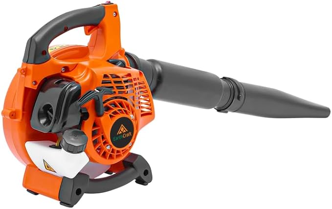 3-in-1 26CC Gas Leaf Blower & Leaf Vacuum Mulcher,Handheld Light Blower with Bag,450CFM 200MPH Gas Powered Leaf Blower for Lawn and Yard Care, Low Vibration 2-Cycle Engine Performance