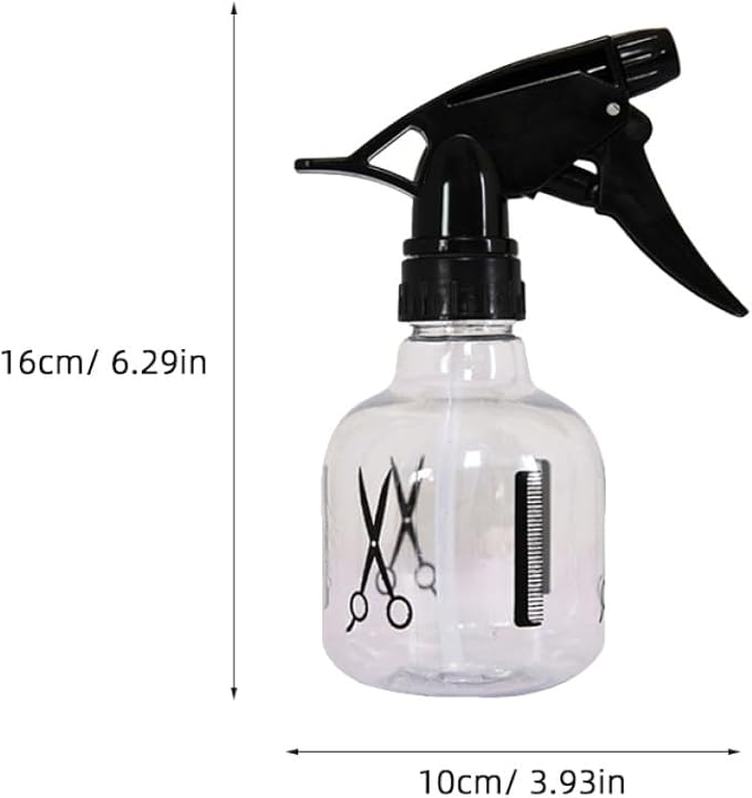 3PCS Plastic Spray Bottles Refillable Hairdressing Sprayer for Haircut and Flower Watering Portable Fine Mist Bottles Household Use