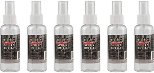 Jerry's Artarama Fine Mist Spray Bottles - Artist and Craft Spray Bottles for Water, Watercolor, or Acrylics Multipack Empty Non-Clogging Nozzle - [Pack of 6-100ml Bottles]