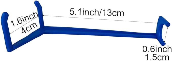 Tree Spreaders Fruit Tree Limb Spreader 25 Pieces Apple Pear Tree Branch Spreaders to Nudge Limbs for Most Fruit Trees,Blue