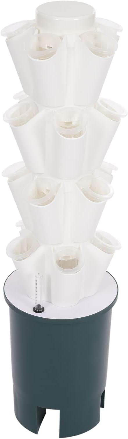 Hydroponics Growing System Kit, 20-Hole Vertical Garden Herb Garden Planter Indoor Kit, Large Hydroponic Growing System for Plants Herb Vegetable