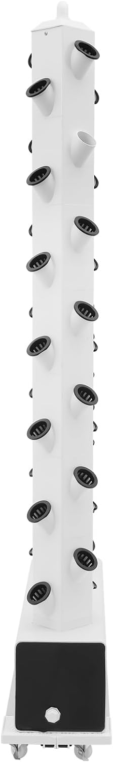 Hydroponic Growing System Kit Hydroponic Vertical Garden Growing Tower,50-Plant Indoor Gardening Vegetable System with 7.93Gal Tank Timer, Plant Germination kit for Gardening Lover