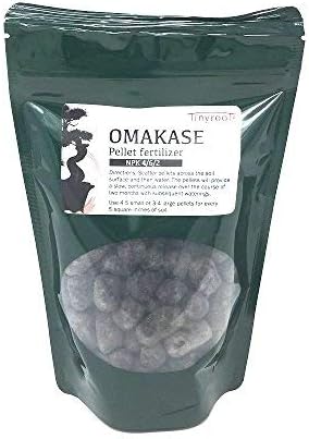Imported Fresh Japanese Omakase Bonsai Fertilizer Slow Release Pellets (Medium)