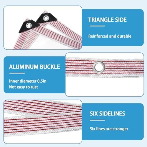 Clear Tarps Heavy Duty Waterproof 9x16FT,Clear Plastic Tarp with Grommets,Transparent PVC Vinyl Tarpaulin for Outdoor,Plant,Garden,Chicken Coop,Patio,Cat Litter