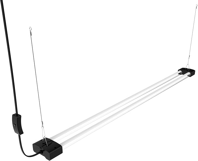 BoostGro 4FT LED Succulent Terrarium Plant Grow Light Linkable Full Spectrum Daylight with Enhanced 660nm Red and 450nm Blue LightTech Indoor Lighting Fixture (4 FT)