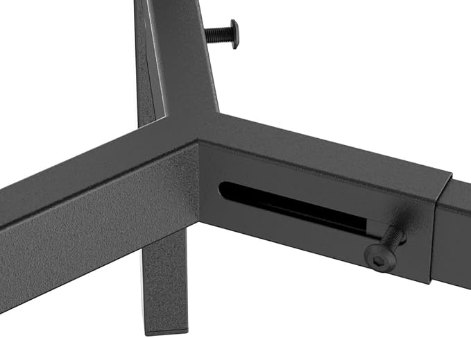 BSTMAI Metal Plant Stand, Adjustable Size Fits 10 12 13 14 15 16 Inches Large Planter Pot,Mid Century Expandable Plant Holder Indoor Outdoor Corner (HeavyBlack-III, Fits all pots between 8" and 16")