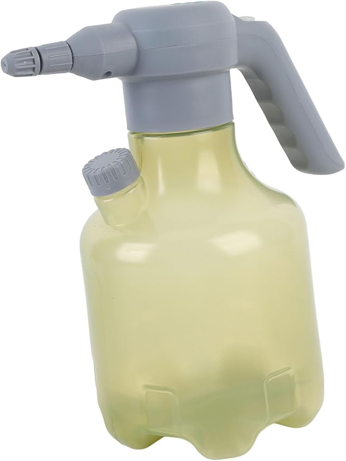 Aramox Automatic Electric Spray Bottle 3L Smart Watering System Drip Irrigation for Succulents, Orchids, Foliage Plants - Rechargeable Battery Powered Garden Sprayer (Yellow)