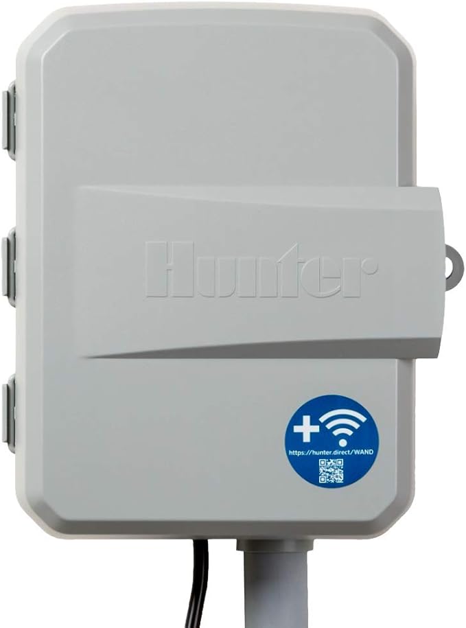 Hunter Industries Hydrawise X2 6-Station Outdoor Irrigation Controller, white