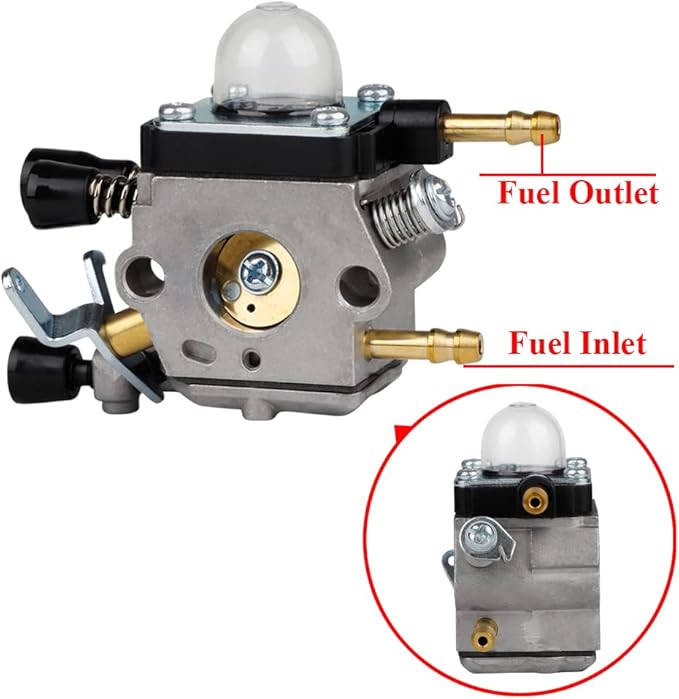 HUZTL BG55 Carburetor for STIHL BG45 BG46 BG65 BG85 SH55 SH85 Leafblower 4229 1200 606 Zama C1Q-S68G with Air Filter Tune Up Kit