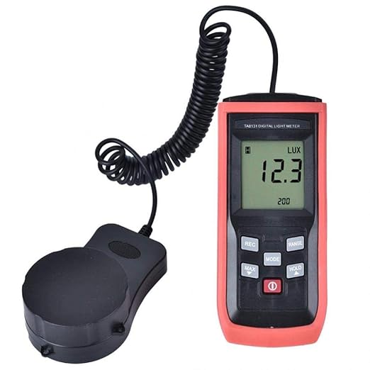 TA8131 Digital Light Meter 100000Lux Lux/FC LCD Luxmeter Luminometer Photometer