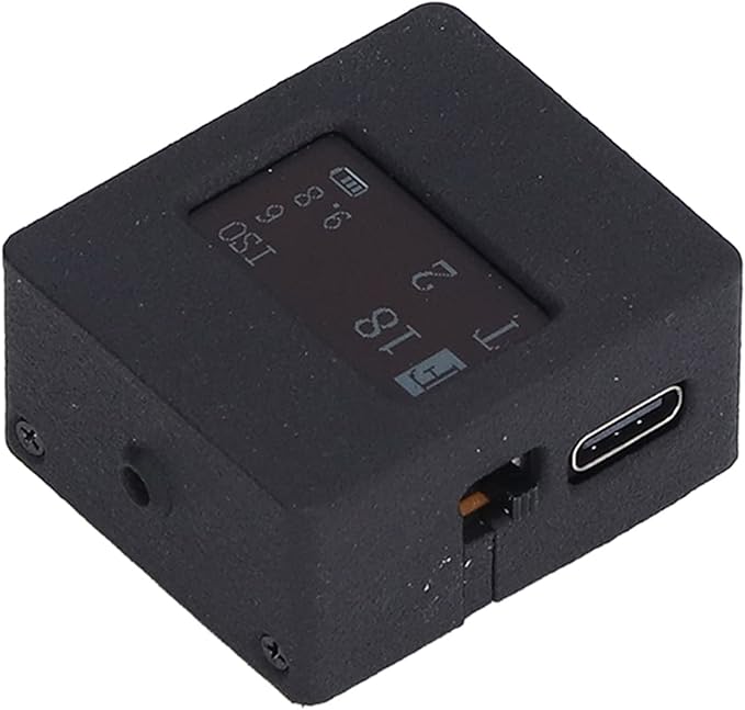 Hyuduo Light Meter, Aperture Priority and Shutter Priority Modes with USB Cable, for Photography Equipment with Cold Shoe or Hot Shoe