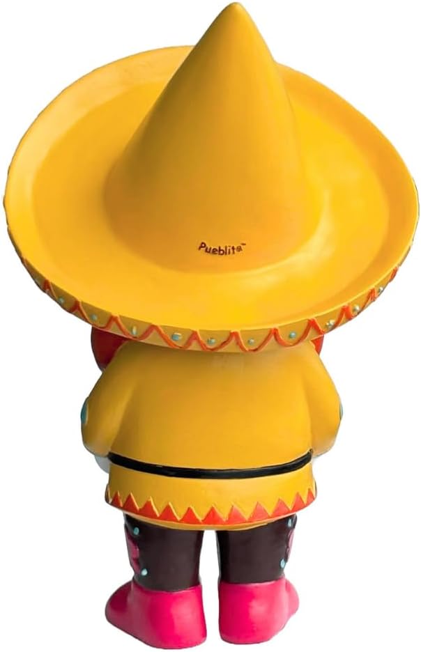 El Katrin Day of The Dead Garden Gnome