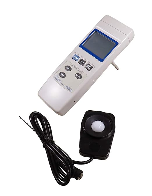 Sper Scientific Light Meter (Lux & Foot-Candles) 840020 - Professional Digital Lux Meter with LED Light Measurement, Min/Max, Peak Hold, and Tripod Mount for Industrial & Environmental Use - 2 pc