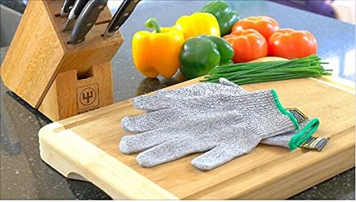 G & F 57100XL CUTShield Classic level 5 Lightweight Cut Resistant Gloves for Kitchen,Food Grade Cut Resistant Gloves, XLarge.