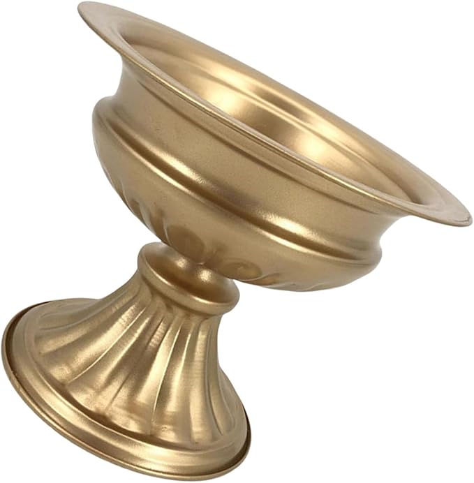 Elegant Iron Dry Flower Display Holder Flower Arrangement Vase with Tall Stand Designs for Enthusiast