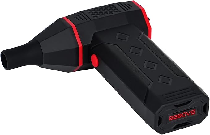 Rechargeable air Duster, 130,000 RPM Cordless Rechargeable air Blower, for Cleaning Electronics and Keyboards, Computers, Cars, Home use, Outdoor Inflation, Snow Removal, and Leaves
