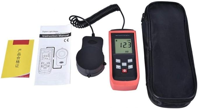 Hand-Held High Accuracy Digital Light Meter Lux Meter Illuminance Meter Photometer TA8131
