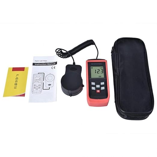 TA8131 Digital Light Meter 100000Lux Lux/FC LCD Luxmeter Luminometer Photometer