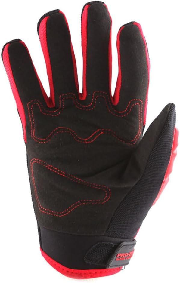 1Storm Youth Motocross Gloves Motorcycle BMX MX ATV Dirt Bike Bicycle Skeleton Cycling Kids Gloves