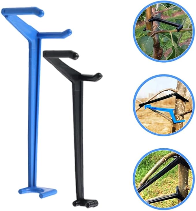 HANABASS Fruit Tree Branch Spreader Set 20Pcs Adjustable Plastic Limb Spreaders for Garden Tree Branch Support and Training Healthy Fruit Growth