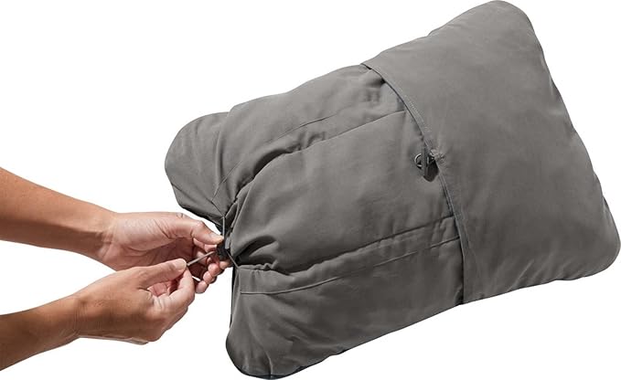 Therm-a-Rest Compressible Camping and Backpacking Pillow, Fun Guy Print, Small